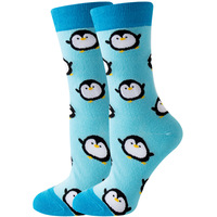 Vente en gros de chaussettes de dessin animé imprimé animal et chaussettes de renard de personnages drôles de nouveauté