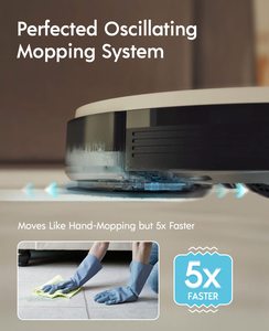 Isweep Advance Wet Floor <b>Mopping</b> Robot Cleaner ISWEEP Automatic Vacuum Smart WIFI APP Control and <b>Dry</b> 350ML Isweep Robot Cleaner - Product Image 3