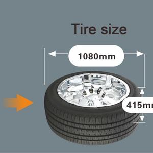 Máquina de Equilibrado de Ruedas LAUNCH KWB-402 con Panel de Control de Botones Grandes, Cambiador de Neumáticos y Equilibrador de Ruedas para Taller de Reparación de Automóviles - Product Image 5
