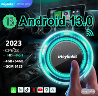 IHeylinkit CP-608 Ultra Carplay Android Box pour mise à jour de la voiture vers le système Android 16