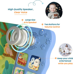 <span class=keywords><strong>Comptines</strong></span> musicales créatives Jouets éducatifs Livres avec 9 chansons pour l'éducation précoce des tout-petits de 1 à 3 ans - Product Image 2