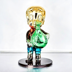 Precio de Fábrica Escultura Pop Art de <span class=keywords><strong>Alec</strong></span> <span class=keywords><strong>Monopoly</strong></span>, Estatua de Hombre con Bolsa de Dinero, 40CM - Product Image 1