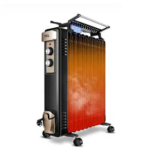 Freestanding 13 Fins Heating Radiator Oil Filled Heater Portable Room Radiator Filled Oil Heaters