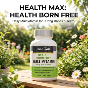 Multivitamin-Tabletten für Erwachsene mit Vitaminen A, C, D, <span class=keywords><strong>B12</strong></span>, Zink & Kalzium, 60 Stück, Immununterstützung & Energie-Nahrungsergänzung - Product Image 2