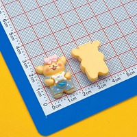 Décorations de cas de téléphone de dessin animé brillant ornements de conception de motif de chien de compagnie décoration de bricolage pour décorations de cas de téléphone de pince à cheveux