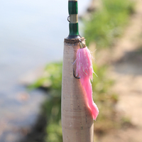 Kunstfellstreifen Zonker-Streifen für Fliegenfischen Fliegenherstellung Jigs Mäuse Zonker Fliegenbindematerial 2mm-3mm Breite