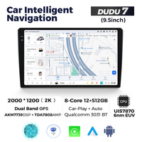 Reproductor de Radio para Auto MEKEDE DUDU7 con Android 13, Chip TDA7808, 8 Núcleos, 12G de RAM, 256G de ROM, Pantalla 2K de 2000x1200