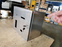 Boîte d'enclosure murale extérieure en acier inoxydable, armoire électrique marine, armoire de contrôle de fréquence AC, panneau d'instruments électroniques