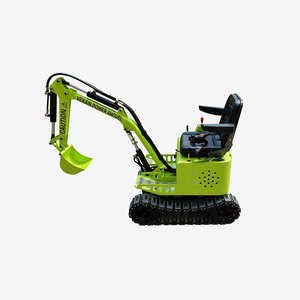 La excavadora de entretenimiento para niños que funciona con monedas para interiores de la marca, se mueve libremente y tiene una batería de larga duración. - Product Image 2
