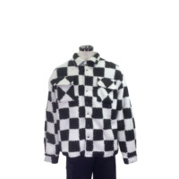 Blouson Bomber Homme Automne 2023 Décontracté Respirant Col Montant Personnalisé en Fausse Fourrure avec Fermeture Éclair ODM