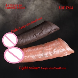 Funda de Silicona Suave para Pene, Reutilizable y Flexible, Extensor de Pene, Juguete Sexual, Personalizable de Fábrica, Venta al Por Mayor - Product Image 4