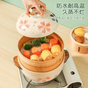 Household Steamer Cloth 22cm 50 Pieces Food Grade PP Eco Friendly For Steaming Buns Bread - Product Image 2