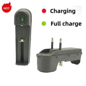 โรงงานขายส่งเครื่องชาร์จแบบช่องเดียวสำหรับ<span class=keywords><strong>แบตเตอรี่</strong></span><span class=keywords><strong>ลิ</strong></span><span class=keywords><strong>เธี</strong></span><span class=keywords><strong>ยม</strong></span> 10440/16340/14500/18650 ไมโครโฟนกล้องแบบ<span class=keywords><strong>ไม่</strong></span>มีแรงดันไฟฟ้า - Product Image 2