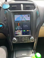 Autoradio Android 9,7 pouces avec écran tactile, GPS, CarPlay sans fil, Android Auto, unité multimédia pour Ford Explorer 2011-2019
