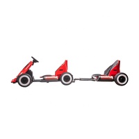 Batterie 12V, roue motorisée, pédale, kart, enfants, camion avec remorque