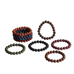 Braccialetto Unisex di Perle Profumate, Realizzato a Mano con Metodo Antico, Medicina Tradizionale Cinese, Patrimonio Culturale Immateriale - Product Image 1