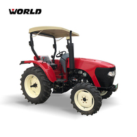 Petit tracteur miniature à 4 roues motrices de 55 CV à moteur diesel avec liste de prix des pièces détachées - Haute productivité