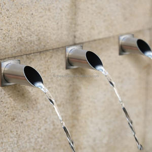 หัวน้ำพุทรงกลม <span class=keywords><strong>PONDO</strong></span> ขนาด 1.5 นิ้ว, รางน้ำสแตนเลส 316 พร้อมแผ่นกั้นน้ำแบบพ่นสำหรับสระว่ายน้ำและบ่อ - Product Image 6