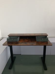 <span class=keywords><strong>Escritorio</strong></span> de Oficina Eléctrico de Altura Ajustable con Cajón de Almacenamiento - Product Image 4