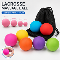Offre Spéciale – Ballon de massage LACROSSE personnalisé avec logo, plusieurs tailles, outil de récupération fitness après l'entraînement, vente en gros, fourniture OEM