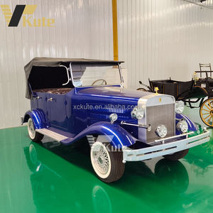 Voiture électrique de tourisme panoramique, véhicule vintage, 4 places, véhicule de transport pour hôtels, voiture à batterie, voiturette de golf - Product Image 6