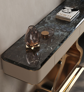 Table <span class=keywords><strong>console</strong></span> d'<span class=keywords><strong>entrée</strong></span> moderne et luxueuse, simple et créative, meuble de salon, meuble d'appoint pour hôtel, villa, avec tiroir - Product Image 5