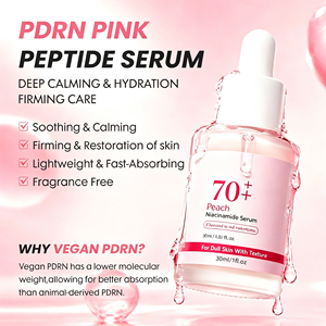 Sérum Visage ODM Pêche Niacinamide PDRN ADN de Saumon Hydratant Éclatant Soin de la Peau Marque Privée - Product Image 4