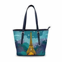 Nouveau sac fourre-tout en cuir PU à fermeture éclair tendance, sac fourre-tout antivol personnalisé, pas de MOQ, sac fourre-tout de luxe pour femme, sacs à main pour le shopping et les voyages