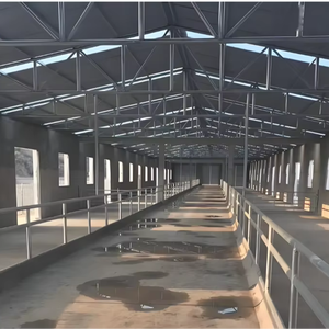 Nave Industrial Prefabricada de Estructura de Acero Ligero, Diseño de Nave Industrial Gratuito, Estilo Personalizado - Product Image 1