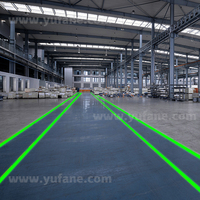 Lumières de projection laser industrielles Yufan Panneaux d'avertissement Ligne laser de trottoir virtuel Projecteurs laser haute puissance haute luminosité