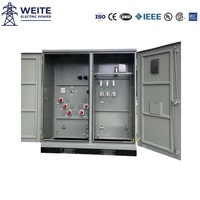 Poste de transformation compact préfabriqué en conteneur OEM 10kV 20kV 35kV pour distribution d'énergie extérieure 110KV 115KV 132KV 220KV