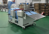 Machine de découpe automatique rouleau-à-feuille 34 m/min, découpeuse tout-en-un personnalisée pour tissu, papier, film PVC et ruban isolant