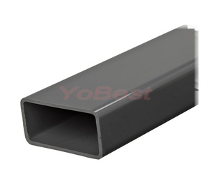 Hình chữ nhật <span class=keywords><strong>PVC</strong></span> Ống đùn Kích thước vuông nhựa hồ sơ hình chữ nhật và vuông ống nhựa - Product Image 1