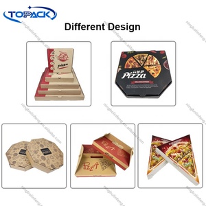 Wholesale Custom Hexagonal Corrugated Pizza <strong>Box</strong> Takeaway Fast Food Container for <strong>Steak</strong> and Pork Chop - Product Image 6