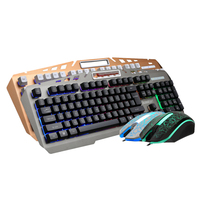 Offre Spéciale 8350 combo d'éclairage en métal de jeu pour PC combos souris clavier d'ordinateur