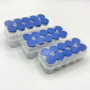 3ml 5ml 10ml Round Glass Vials for Freeze-Dried Powder with Single Pack or Transparent Plastic Box - Product Image 6