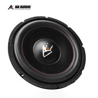AK-S1202 Vente en gros usine Subwoofer audio de voiture 12 pouces de haute qualité Double bobine Haut-parleur de basses actif SPL En stock Prix plus bas