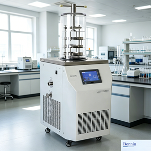 Lyophilisateur de laboratoire mini de qualité industrielle avec pompe à vide - Product Image 4