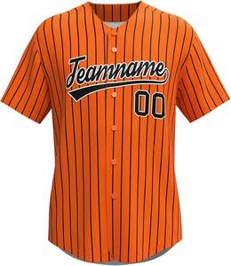 Camiseta de béisbol con degradado personalizado estampado o cosido nombre personalizado, número y logotipo para hombres, mujeres, niños y jóvenes - Product Image 4