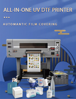 Imprimante numérique à jet d'encre dernière génération, machine d'impression UV DTF rouleau à rouleau pour autocollants, films A/B et étiquettes en cristal