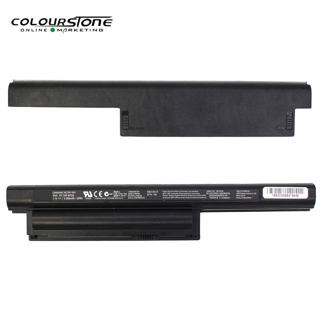 VGP-BPS26 6 Cell 11.1 V 5300 MAh 59Wh Original Laptop Battery for VGP-BPS26A VGP-BPL26 VGP-BPL26A Genuine Rechargeable Battery