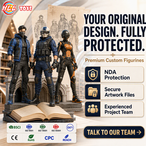 Action Figure Personalizzata HLL in PVC ABS, Soldato delle Forze Speciali Tattiche, Posizione Eroica da Collezione, Esposizione su Scaffale, Regalo, OEM ODM, Vendita all'Ingrosso - Product Image 1