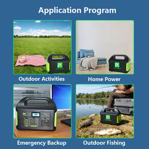 도매 500W 소형 무소음 야외 휴대용 에너지 백업 전원 공급 장치 태양광 발전기 캠핑용 전기 발전소 - Product Image 6