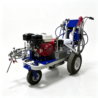 Machine de marquage routier à peinture froide SHOWWAY à poussée manuelle à haute efficacité avec moteur Honda 6,5 CV, toute neuve