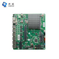 Carte mère industrielle sans ventilateur Intel Celeron J4125 DDR3 VGA intégrée GPIO RS232 COM 6 WGI226V Gigabit LAN Firewall