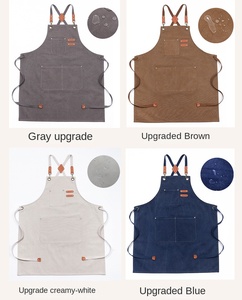 Pour <span class=keywords><strong>Amazon</strong></span> Stock coton épaissi Nail Art Barbecue cuisine travail bavoir <span class=keywords><strong>tablier</strong></span> pour usage domestique pour le commerce extérieur - Product Image 5