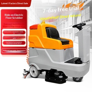 Warehouse Ride-on Scrubber Industrial Washing Machine Cleaning Supermarket <b>Mopping</b> Machine Ceramic Tile Washing Machine for - Product Image 1