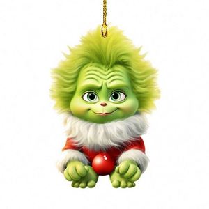 Adorno Navideño Acrílico 2D al por Mayor, Colgante Decorativo para Árbol de Navidad, Juguete Promocional - Product Image 2