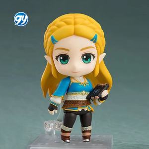 Legend <span class=keywords><strong>of</strong></span> <span class=keywords><strong>Zelda</strong></span> <span class=keywords><strong>Breath</strong></span> <span class=keywords><strong>of</strong></span> <span class=keywords><strong>the</strong></span> <span class=keywords><strong>Wild</strong></span> Princess <span class=keywords><strong>Zelda</strong></span> Q versión Nendoroided estilo figura articulada 1212 - Product Image 2
