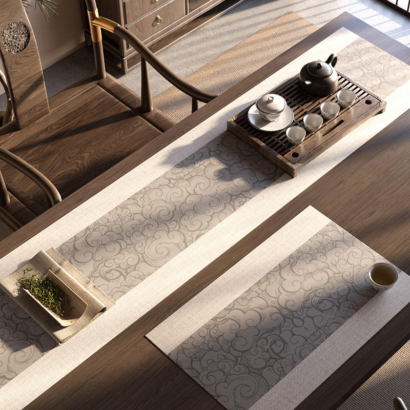 Nuages ​​de bon augure - Gris clair